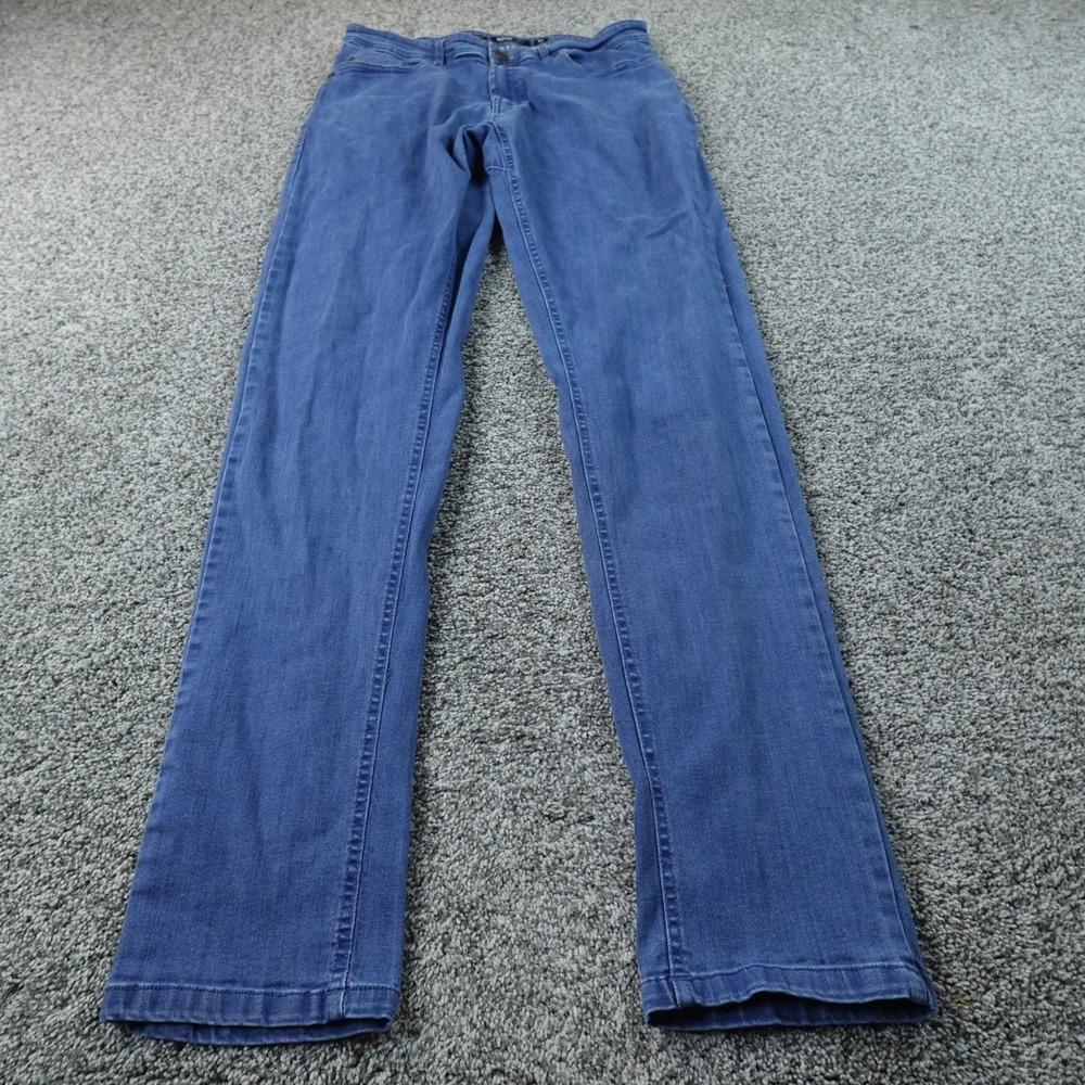 Barbell Apparel Jeans Mens 32X36 Blue Denim Pants Straight Athletic Fit Stretch